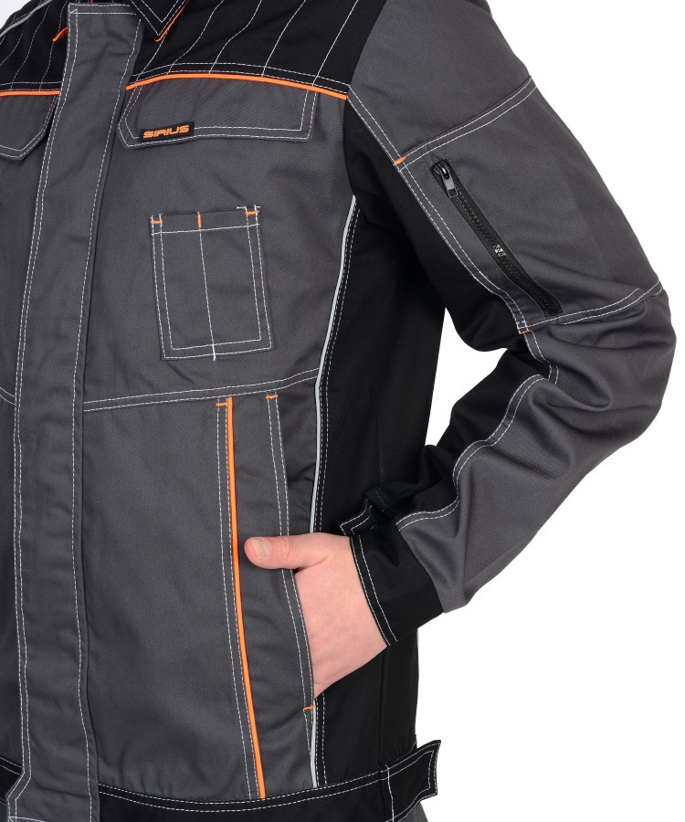 Костюм рабочий летний V16913b мужской: куртка, полукомбинезон