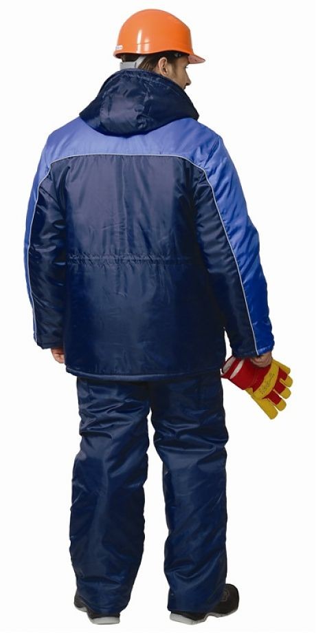 Костюм рабочий зимний V10079b мужской: куртка, полукомбинезон