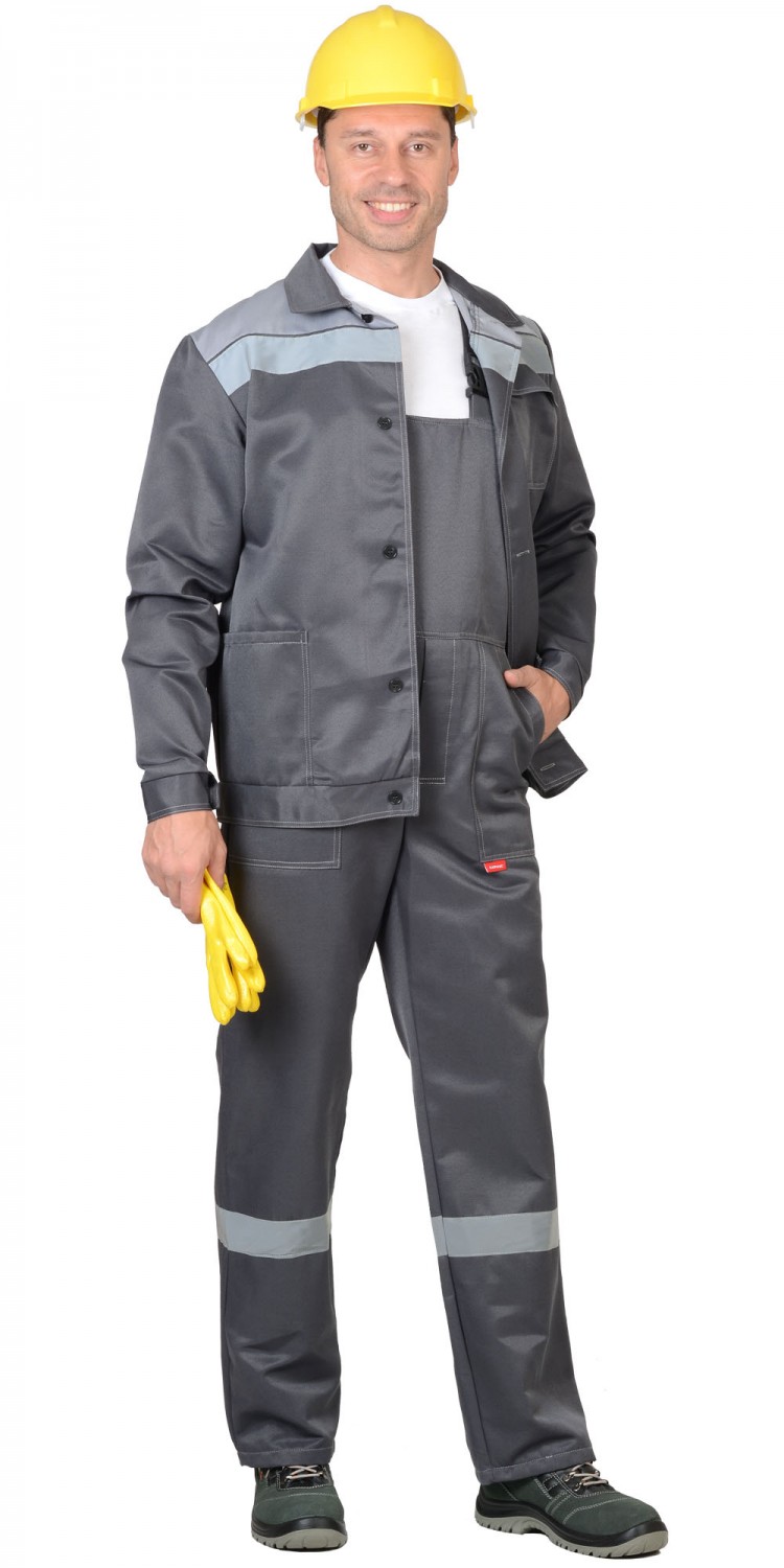 Костюм рабочий летний V16961b мужской: куртка, полукомбинезон