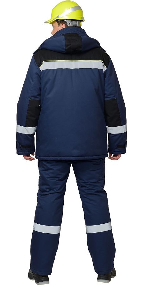 Костюм рабочий зимний V10081b мужской: куртка, полукомбинезон