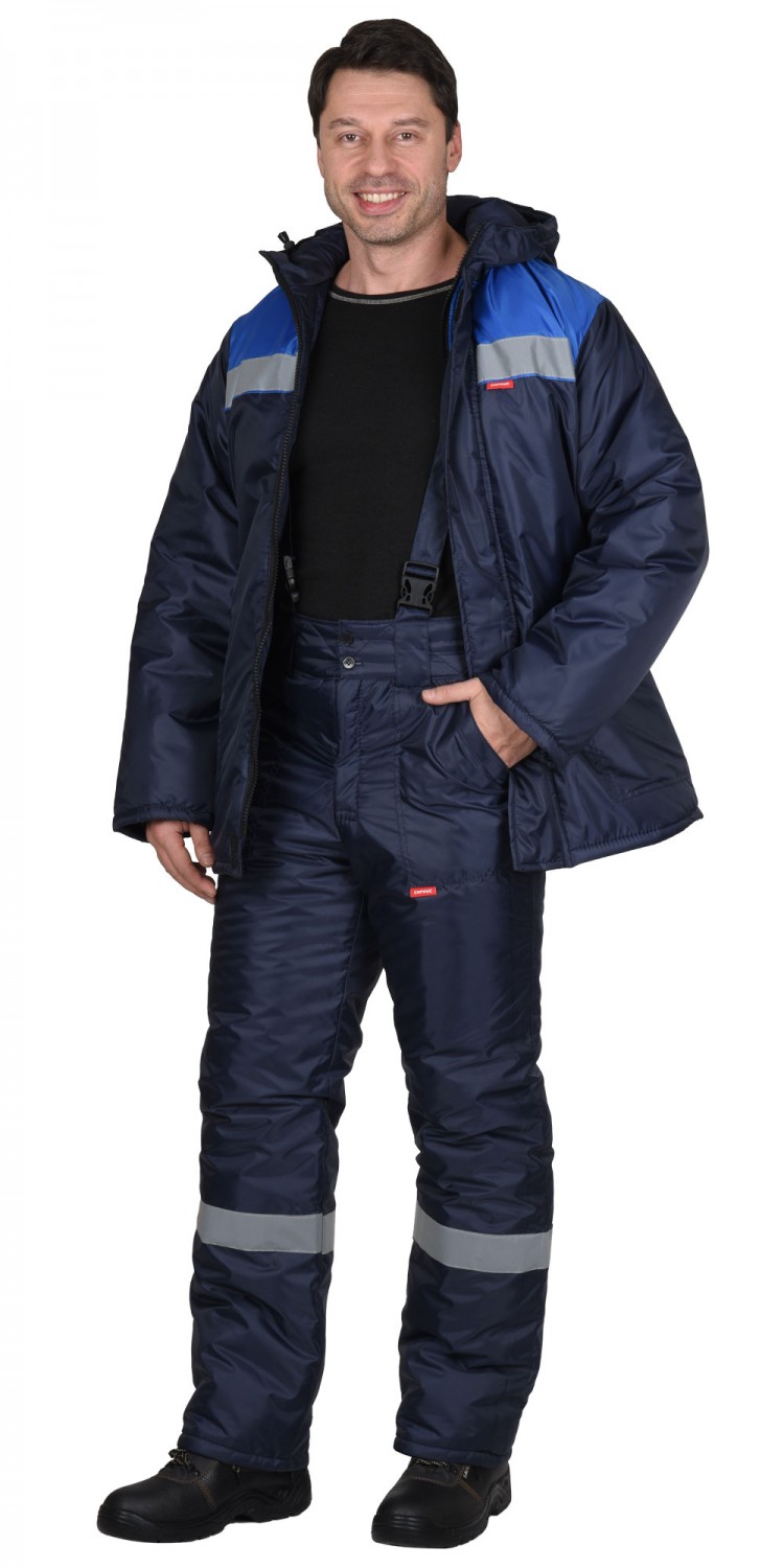 Костюм рабочий зимний V55474b мужской: куртка, брюки