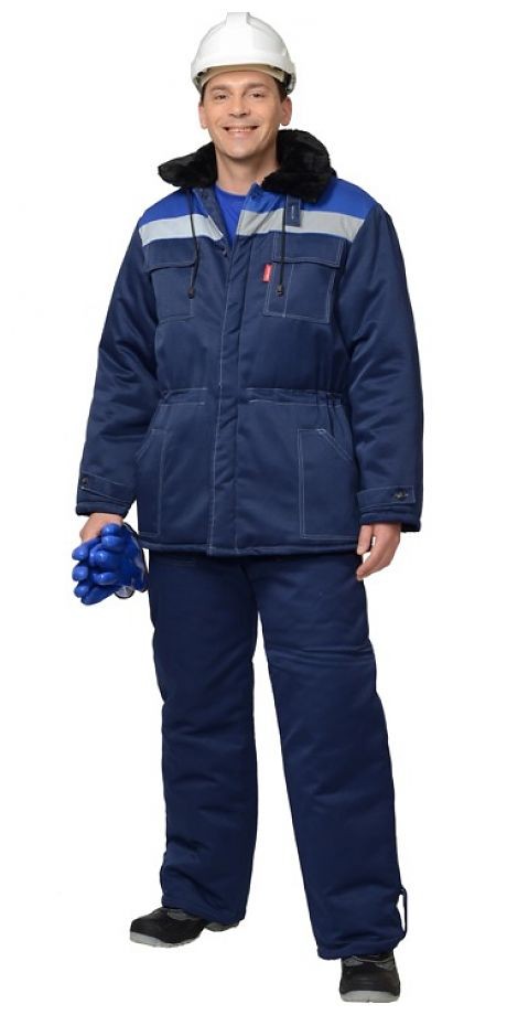 Костюм рабочий зимний V10087b мужской: куртка, брюки
