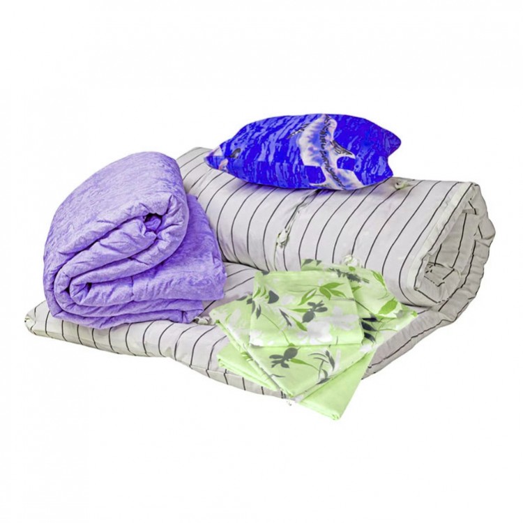 Матрас тик, одеяло, подушка, белье 