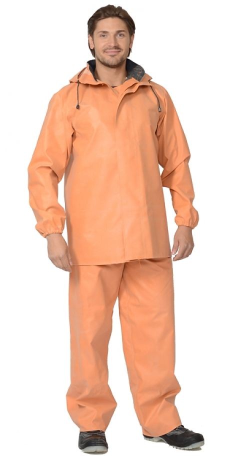 Костюм &quot;АРТ. 10838&quot; рыбацкий куртка, полукомбинезон оранжевый