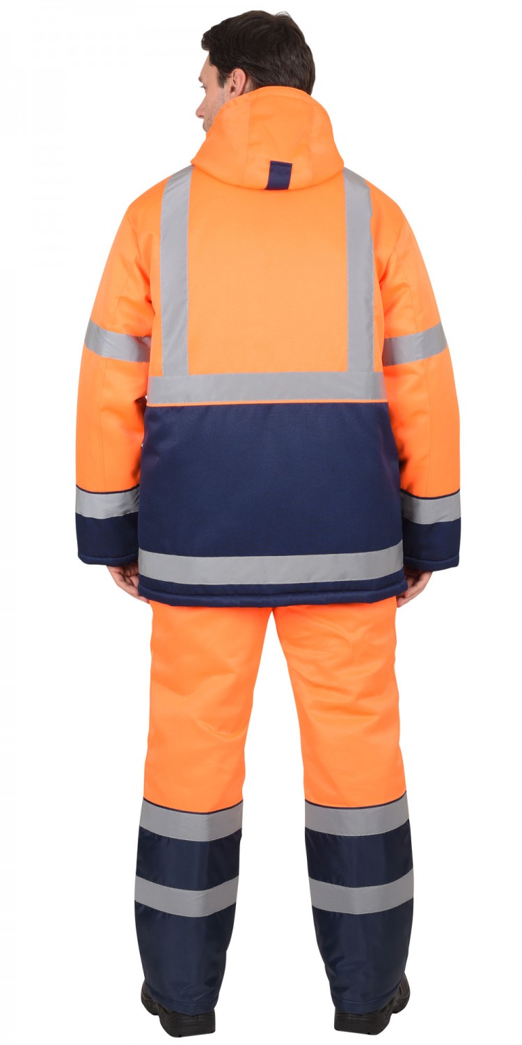 Костюм рабочий зимний V55570b мужской: куртка, полукомбинезон