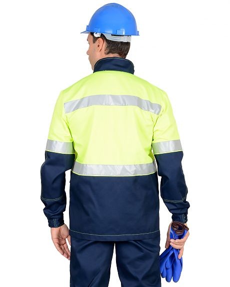 Костюм рабочий летний V18086b мужской: куртка, полукомбинезон