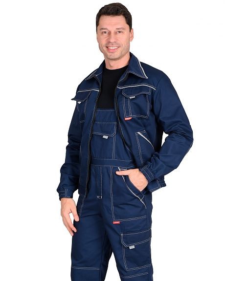 Костюм рабочий летний V18626b мужской: куртка, полукомбинезон
