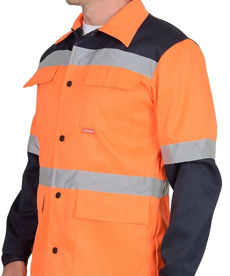 Костюм рабочий летний V10231b мужской: куртка, полукомбинезон