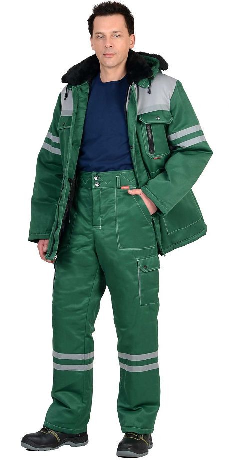 Костюм рабочий зимний V10571b мужской: куртка, брюки