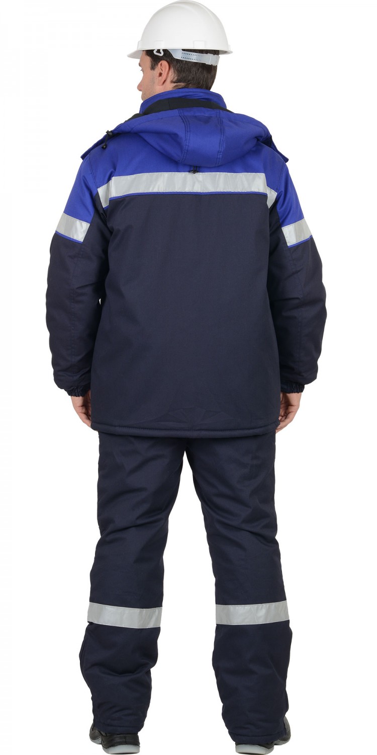 Костюм рабочий зимний V10822b мужской: куртка, полукомбинезон