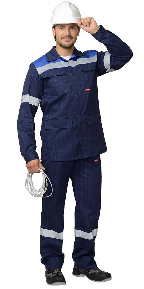 Костюм рабочий летний V10823b мужской: куртка, полукомбинезон