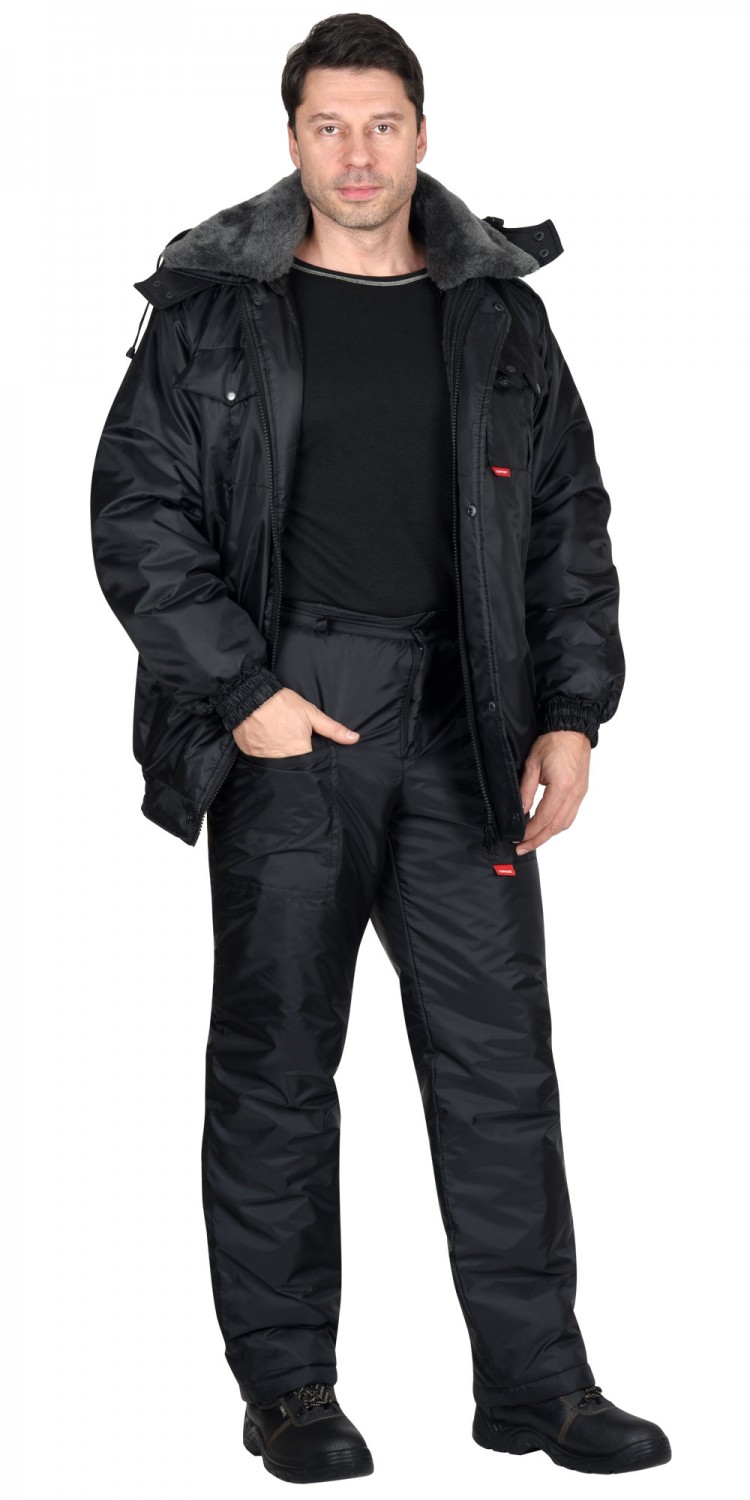 Костюм рабочий зимний V10770b мужской: куртка, полукомбинезон