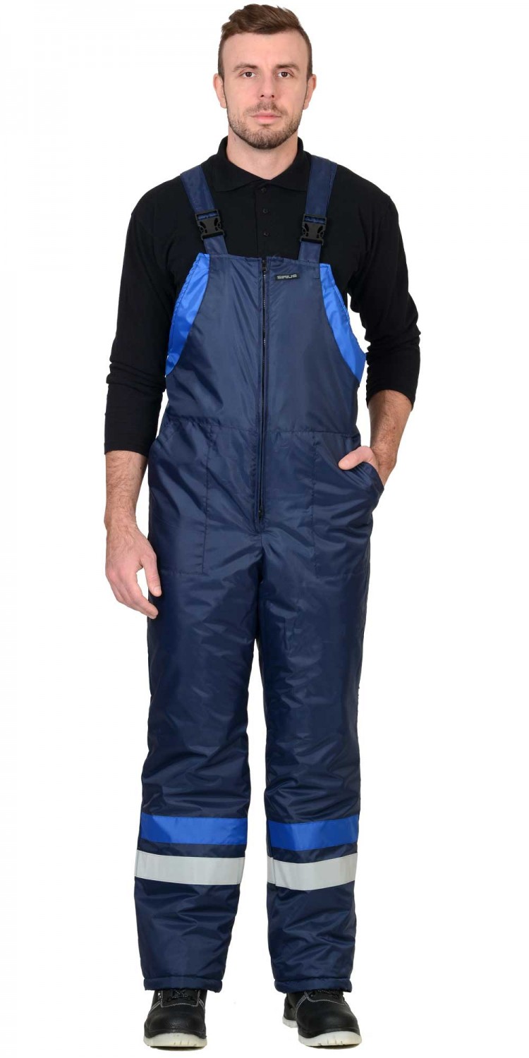 Костюм рабочий зимний V10942b мужской: куртка, полукомбинезон