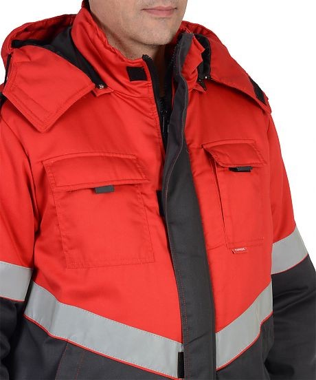 Костюм рабочий зимний V10952b мужской: куртка, полукомбинезон
