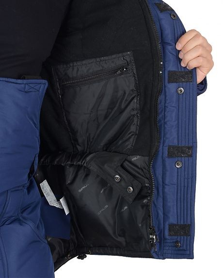 Костюм рабочий зимний V17052b мужской: куртка, полукомбинезон