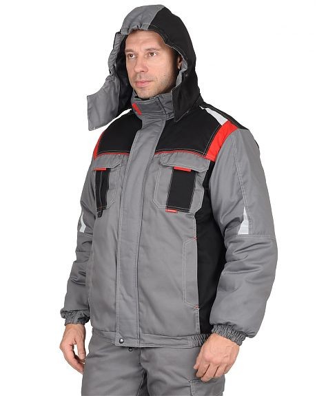 Костюм рабочий зимний V17491b мужской: куртка, полукомбинезон
