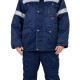 Костюм рабочий зимний V17570b мужской: куртка, полукомбинезон