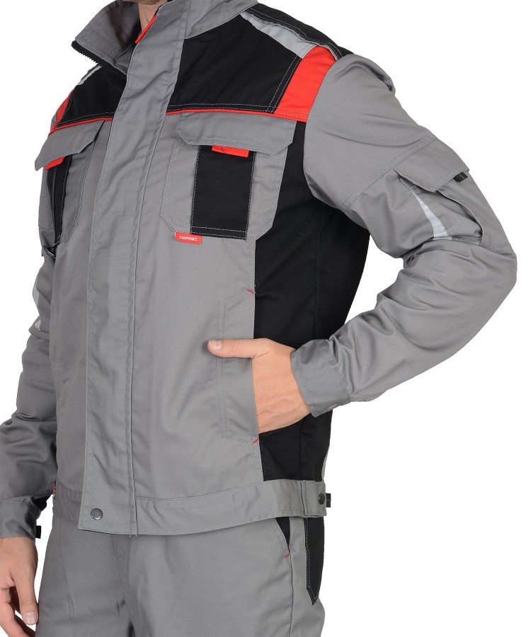 Костюм рабочий летний V15354b мужской: куртка, полукомбинезон