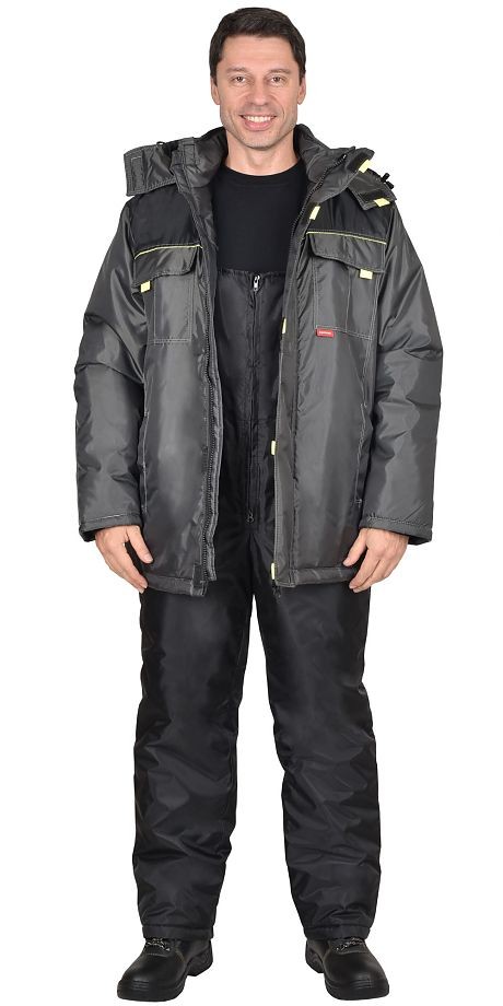 Костюм рабочий зимний V51307b мужской: куртка, полукомбинезон