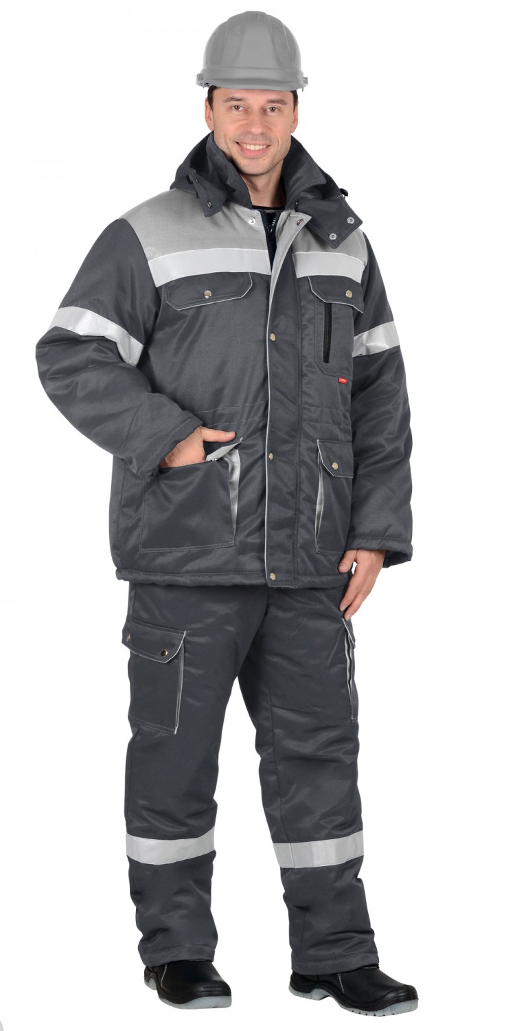Костюм рабочий зимний V51319b мужской: куртка, полукомбинезон