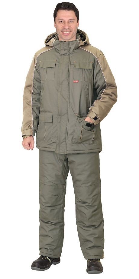 Костюм рабочий зимний V51446b мужской: куртка, брюки