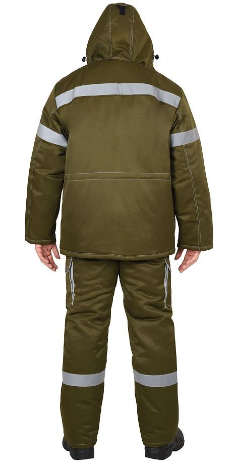 Костюм рабочий зимний V51708b мужской: куртка, полукомбинезон