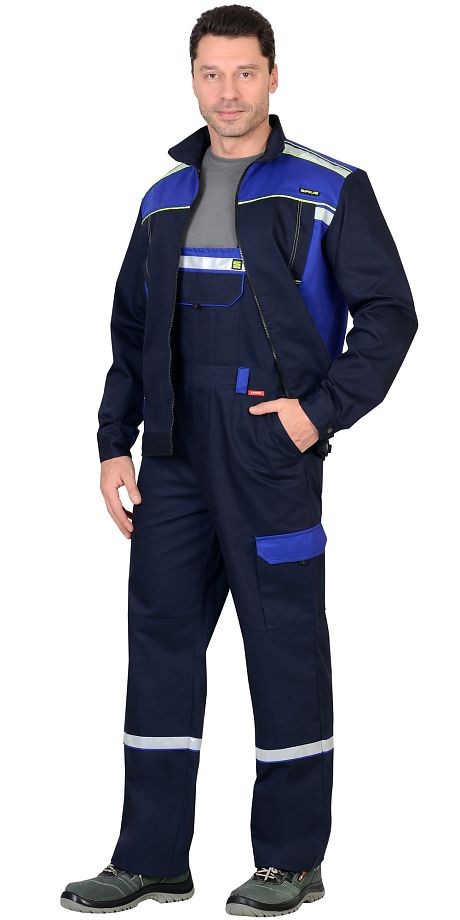 Костюм рабочий летний V16384b мужской: куртка, полукомбинезон